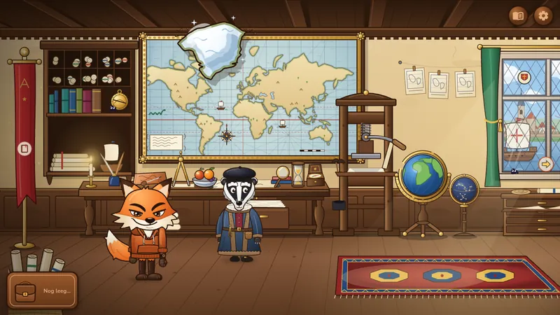 De werkplaats van kaartenmaker Gerard Mercator